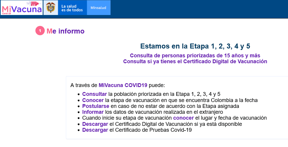 carnet de vacunación digital