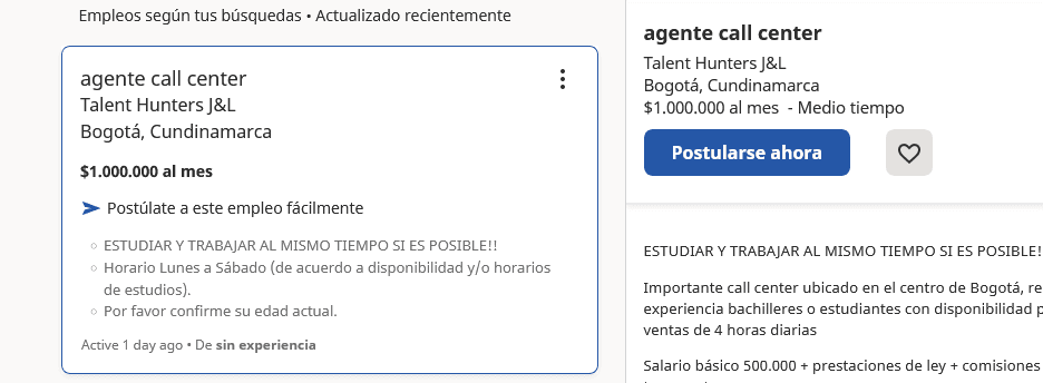 indeed como aplicar en las ofertas de empleo