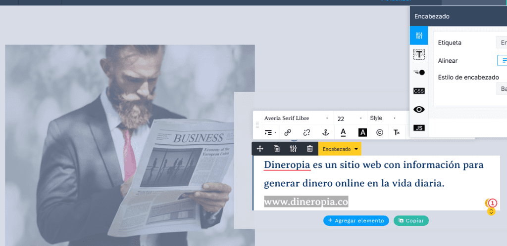 crear una pagina web gratis con zoho