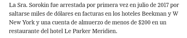 acusación Anna delvey
