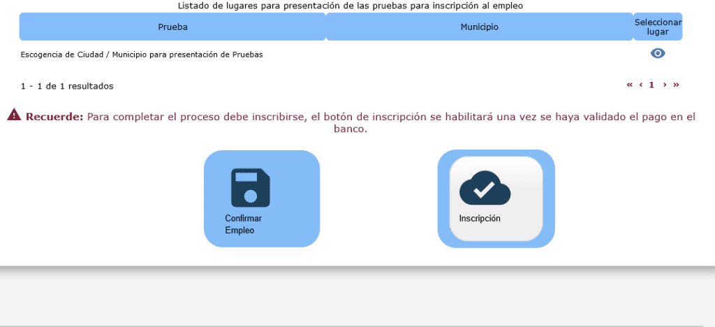 confirmar empleo publico 2022
